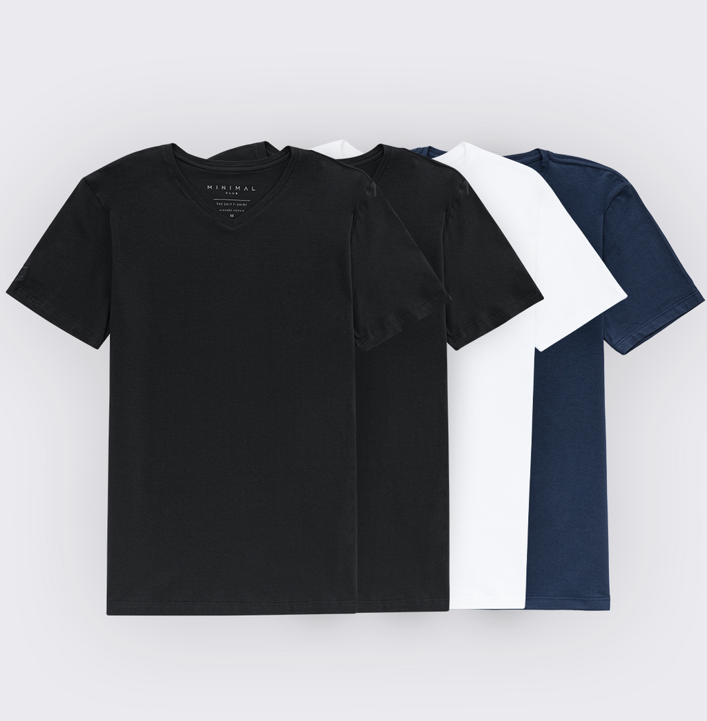 Kit 4 Camisetas Minimal