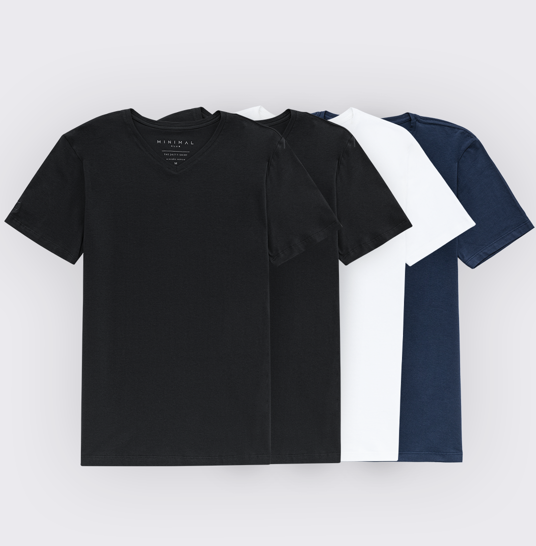 Kit 4 Camisetas Minimal