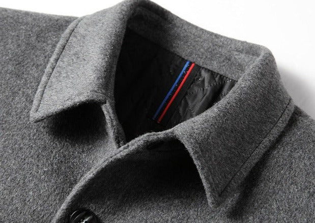 Overcoat Masculino de Lã Grife Sampaio® S1236