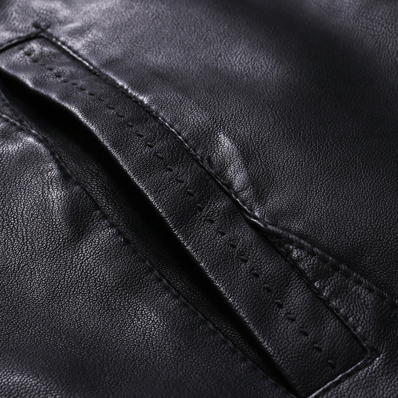 Jaqueta Masculina de Couro Classic Sampaio®