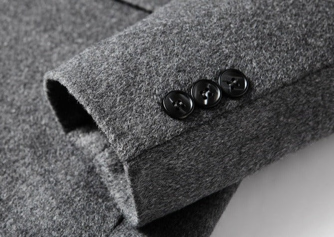 Overcoat Masculino de Lã Grife Sampaio® S1236
