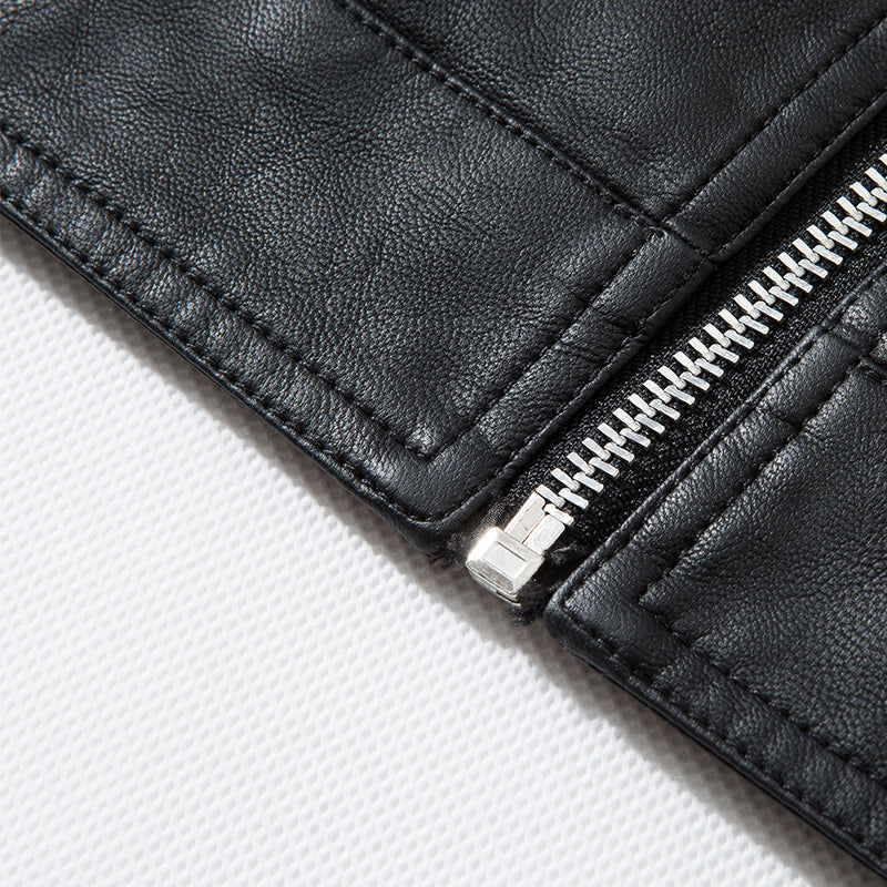Jaqueta Masculina de Couro Classic Sampaio®