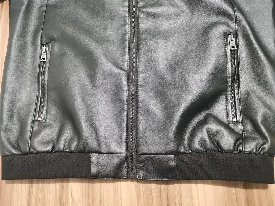 Jaqueta Masculina de Couro Sampaio® S1103